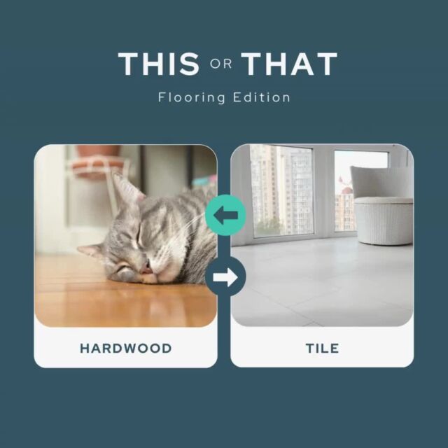 Hardwood or tile for your floors?